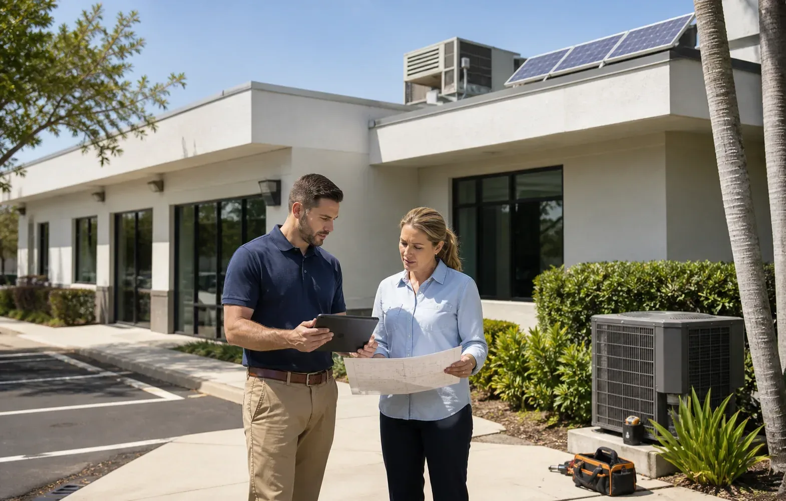 BetterPowered visual for Compare contractor bids for home energy upgrades against one decision-ready scope